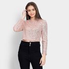 Ladies'  Crop  Top, गुलाबी, small image number null