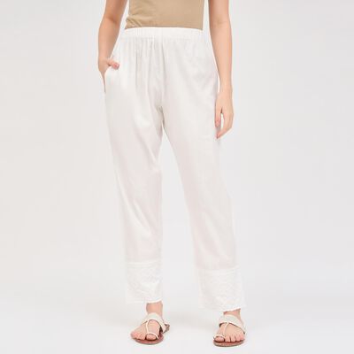Ladies' 100% Cotton Palazzos