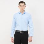 Men's Light Blue Full Sleeve Classic Formal Shirt, हल्का नीला, small