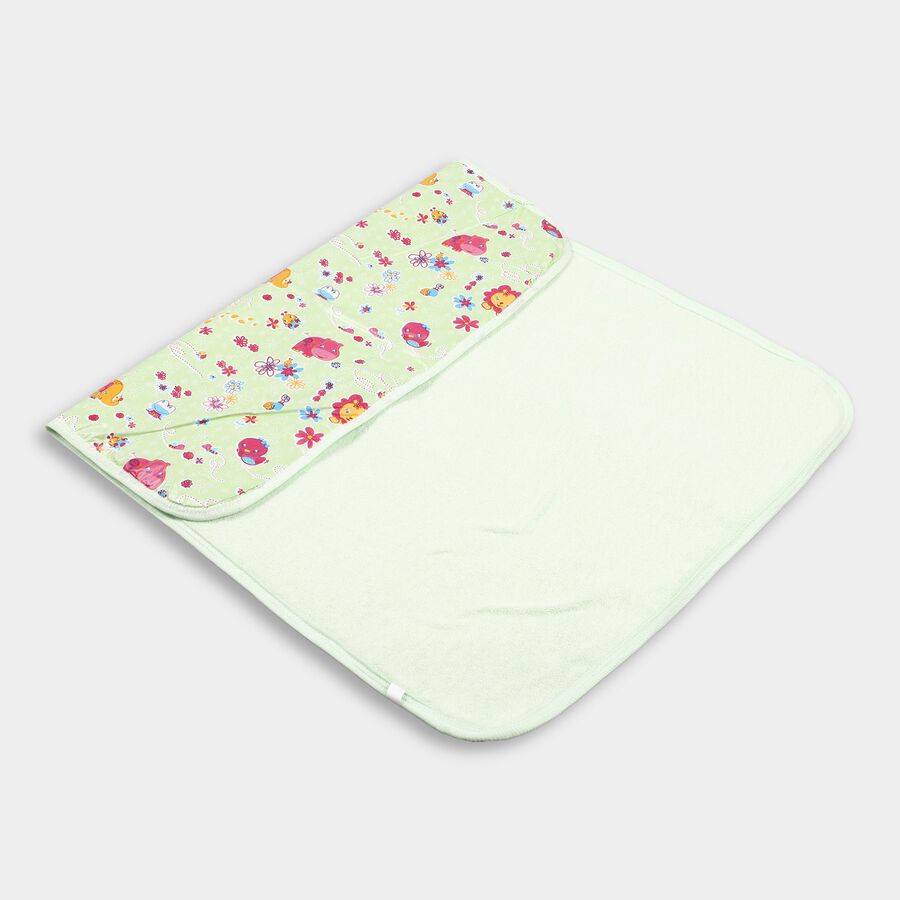 Infants' Baby Sheet, Light Green, large image number null