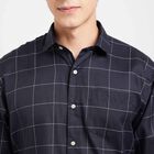 Checks Formal Shirt, Navy Blue, small image number null