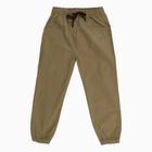 Boys' 100% Cotton Trouser, Olive, small image number null