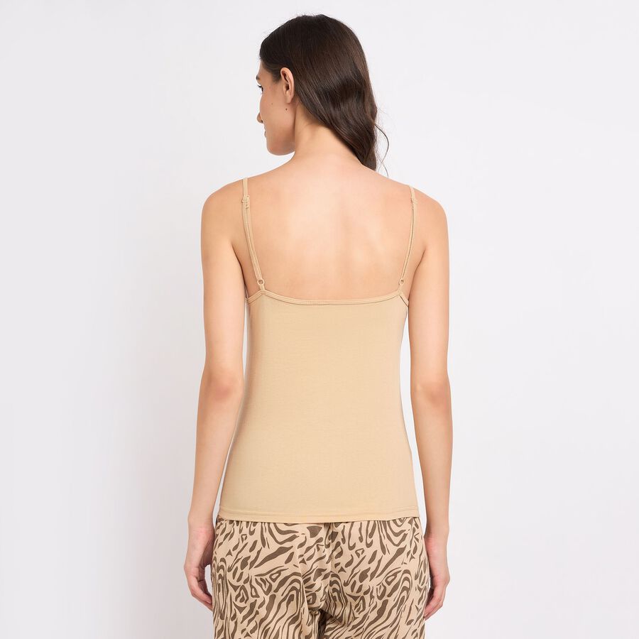 Ladies' 100% Cotton Slips, गहरा पीला, large image number null