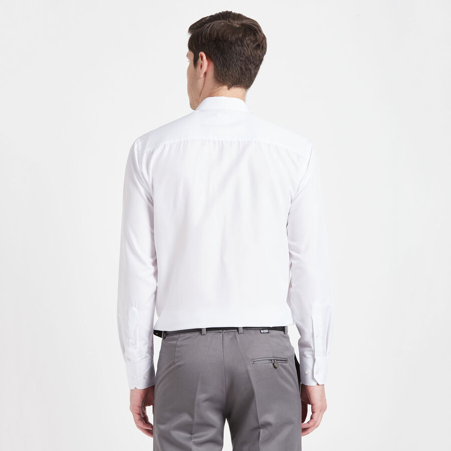 Solid Formal Shirt, White, large image number null