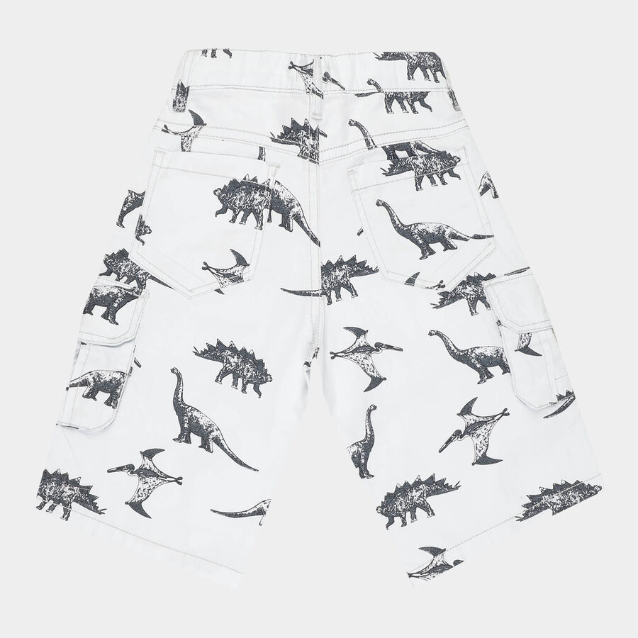 Boys Cotton Jamaican, Off White, large image number null