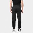 Men's Charcoal Jogger Fit Printed Track Pants, चारकोल, small