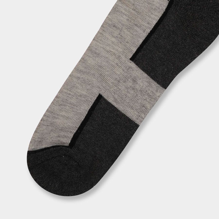 Sports Ankle Length Socks, Black, large image number null
