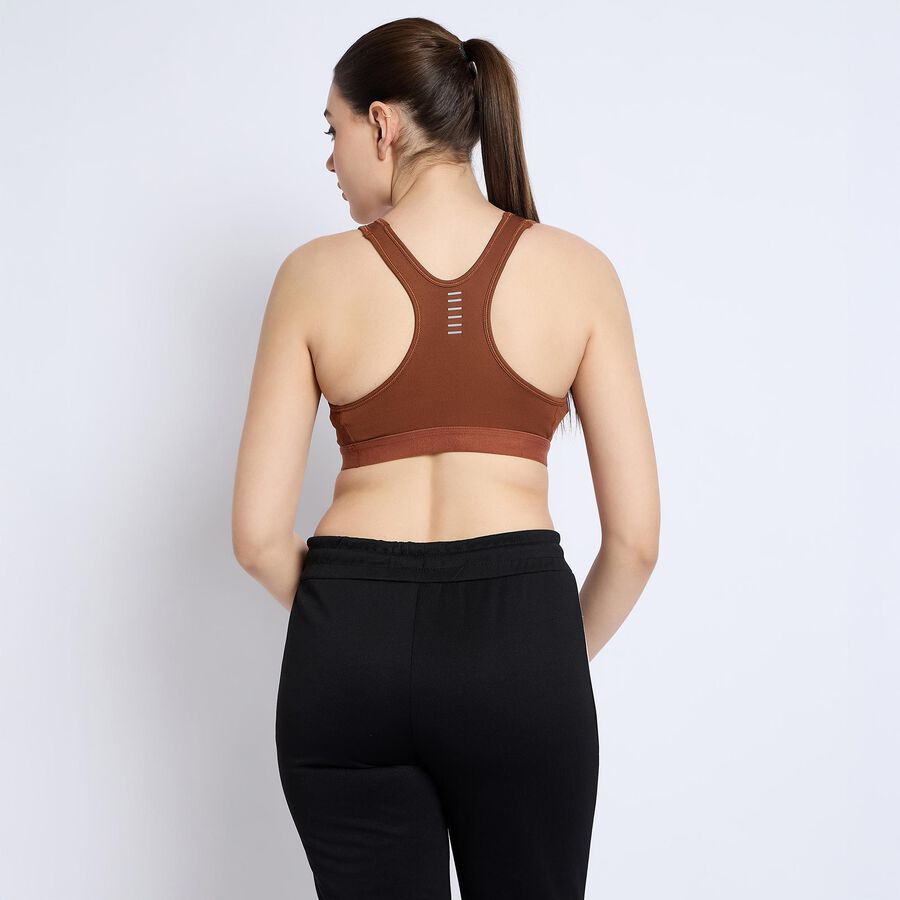 Ladies' Sports Bra , भूरा, large image number null