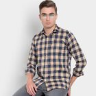 Checks Casual Shirt, Beige, small image number null