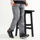 Men's Jeans, Light Grey, small