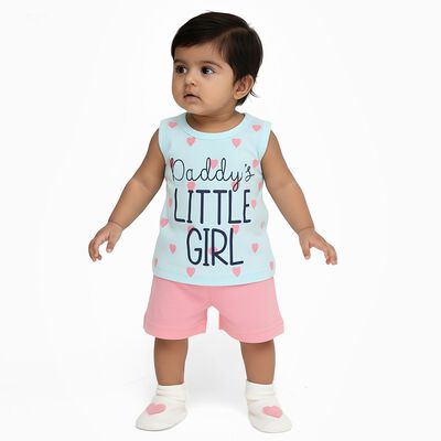 Infants' 100% Cotton Short Set