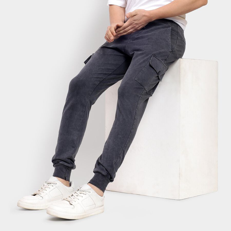 Men's Track Pants , चारकोल, large image number null