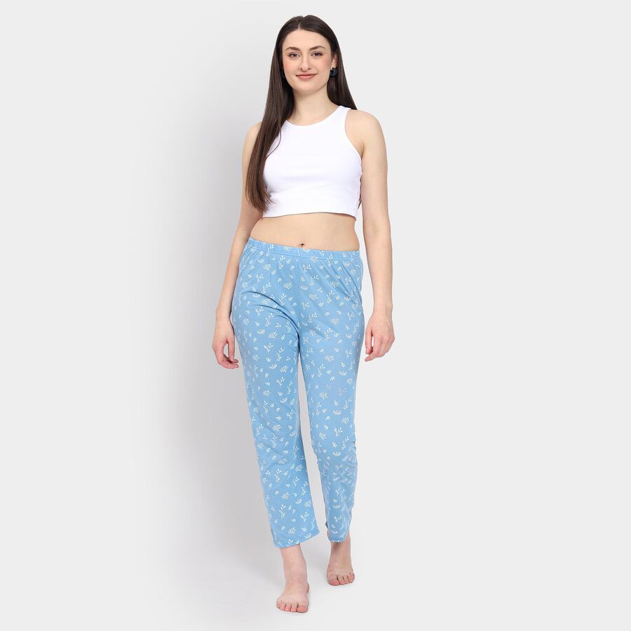 Ladies' Pyjama, मध्यम नीला, large image number null