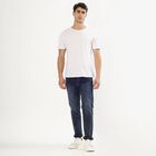 Women's Dark Indigo Slim Fit Five-Pocket Jeans, Dark Blue, small image number null