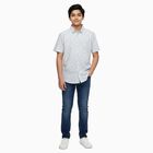 Boys' Casual Shirt, हल्का हरा, small image number null