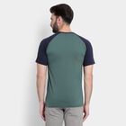 Stripes Henley T-Shirt, Dark Green, small image number null