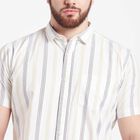 Cotton Printed Casual Shirt, Yellow, small image number null