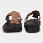 Men's Sandal, भूरा, small image number null