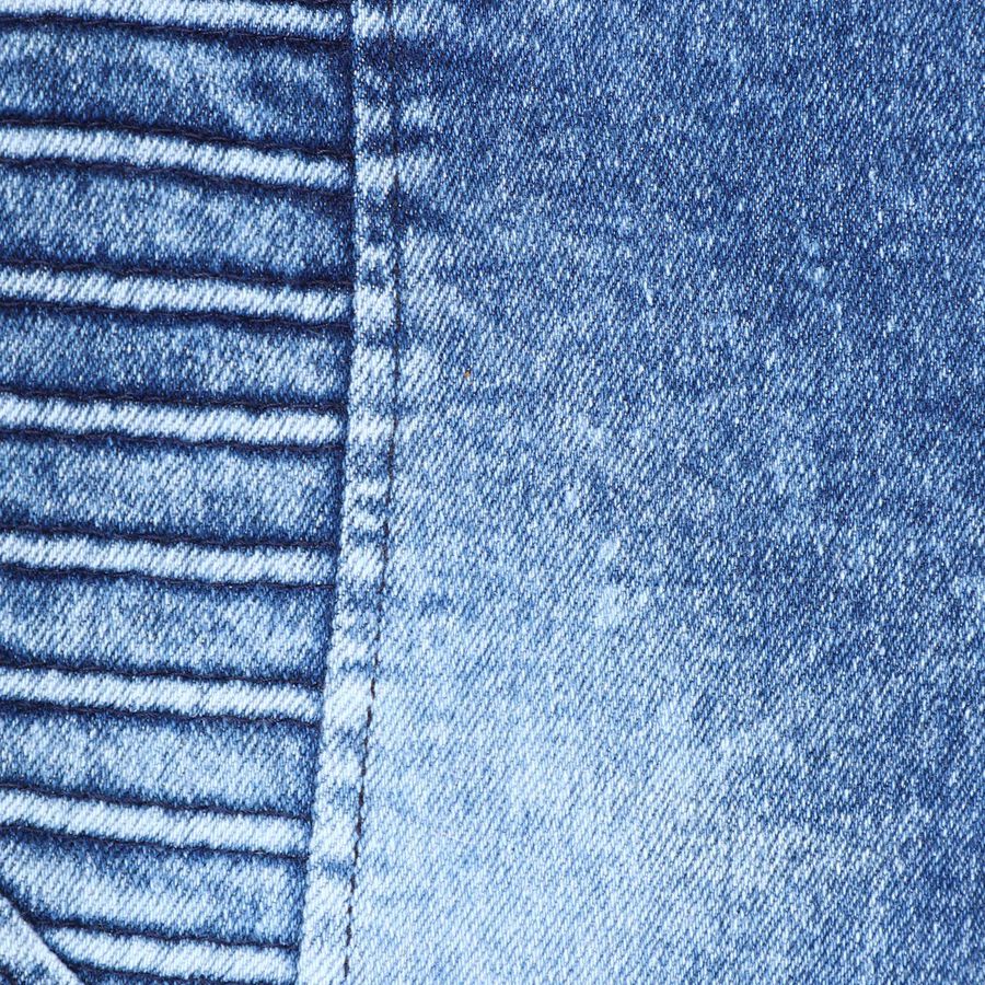 Boys Cut & Sew Jeans, Dark Blue, large image number null