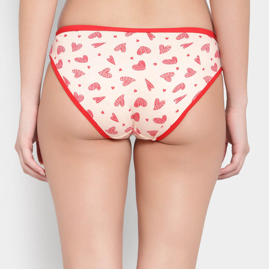 Cotton Printed Panty, Orange, large image number null