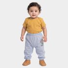 Infants' Light Blue Jogger Graphic Printed Cotton Pyjama, Light Blue, small