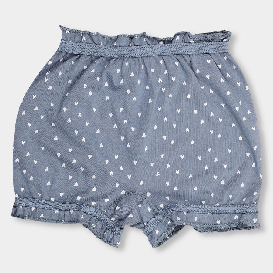 Girls' 100% Cotton Bloomer , हल्का नीला, large image number null