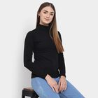 Ladies' Top , काला, small image number null