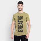 Round Neck T-Shirt, Olive, small image number null