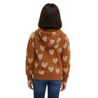 Girls' Sweatshirt, Brown, small image number null