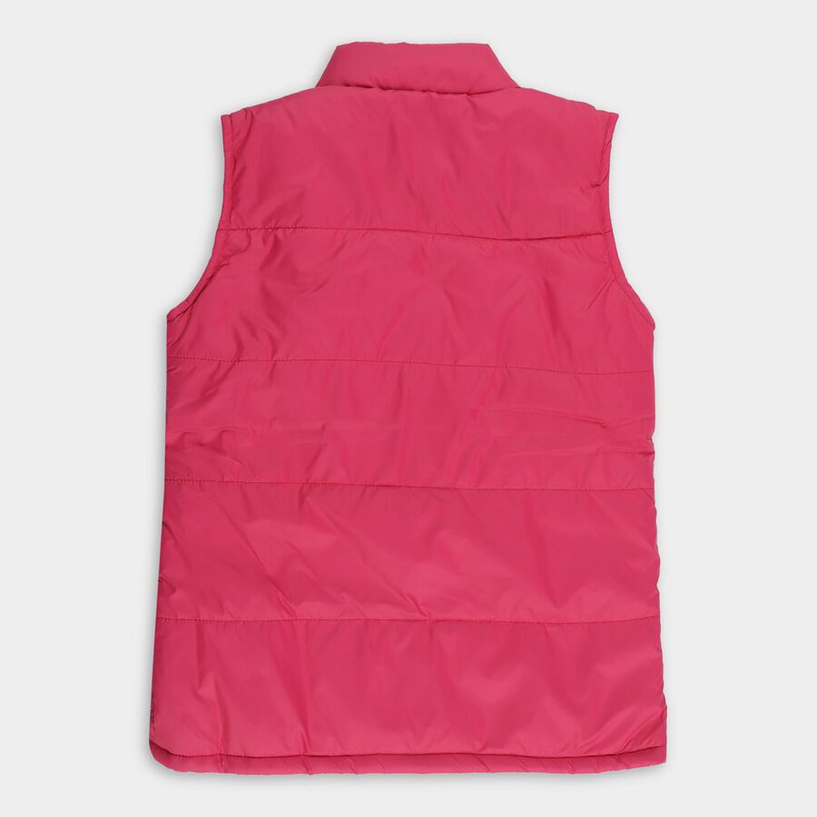 Girls' Jacket, Fuchsia, large image number null