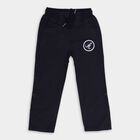 Boys' Cotton Trousers, Navy Blue, small image number null