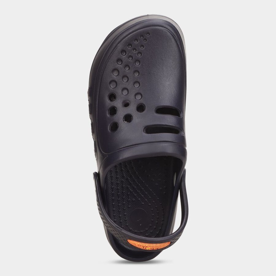 Mens Floater Flip Flops, Navy Blue, large image number null