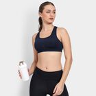 Ladies' Skinny Sports Bra, Navy Blue, small image number null