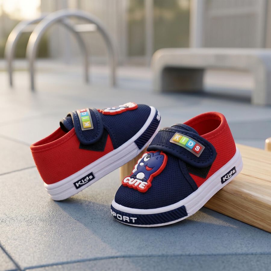 Boys' Shoes, लाल, large