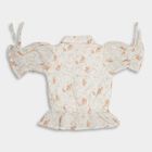 Girls' T-Shirt, सफ़ेद, small