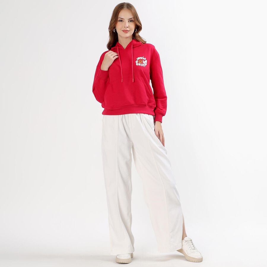 Ladies' Sweatshirt, Fuchsia, large image number null