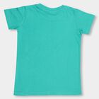 Boys' 100% Cotton Half Sleeves T-Shirt, Dark Green, small image number null