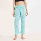 Printed Pyjama, हल्का हरा, small image number null