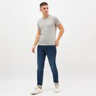 Men's Deep Indigo Slim Fit Classic Jeans, Mid Blue, small