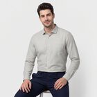 Men's Sage Green Slim Fit Formal Shirt, हल्का हरा, small