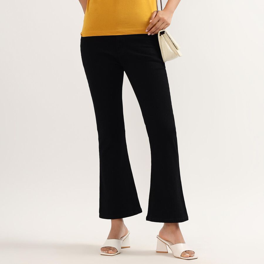 Ladies' Jeans, काला, large image number null