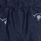 Girls' Blue Slim Fit Jeans, Dark Blue, small