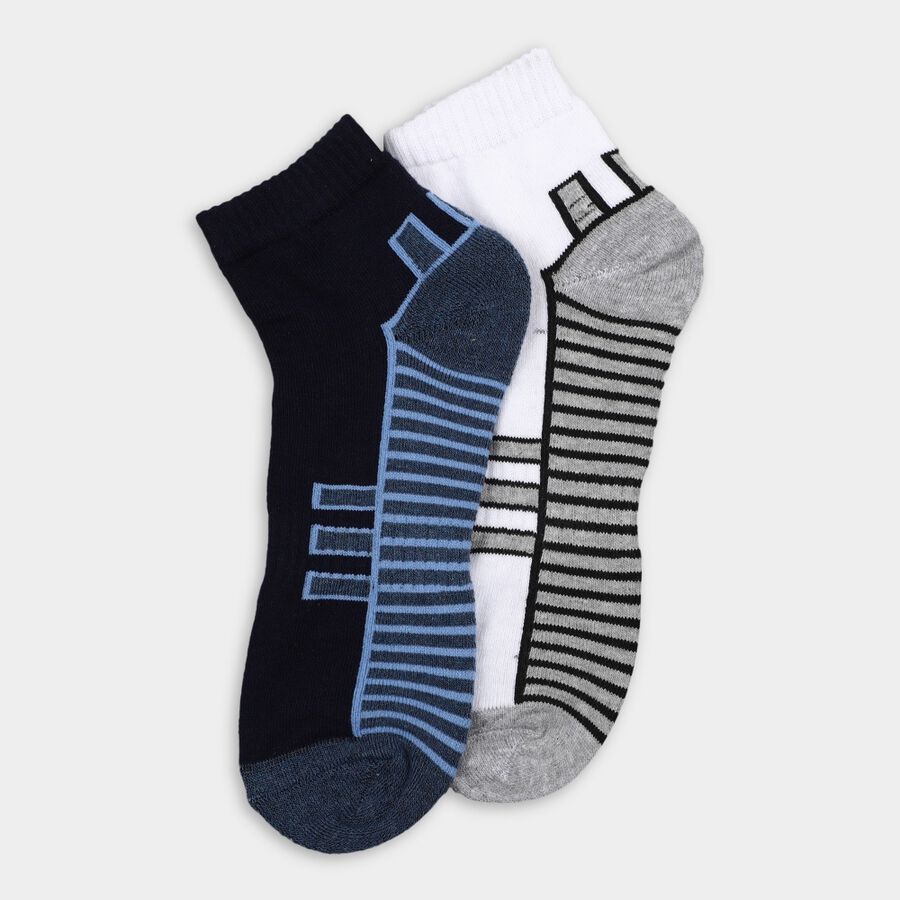 Men's Socks (Pack of 2), Navy Blue, large