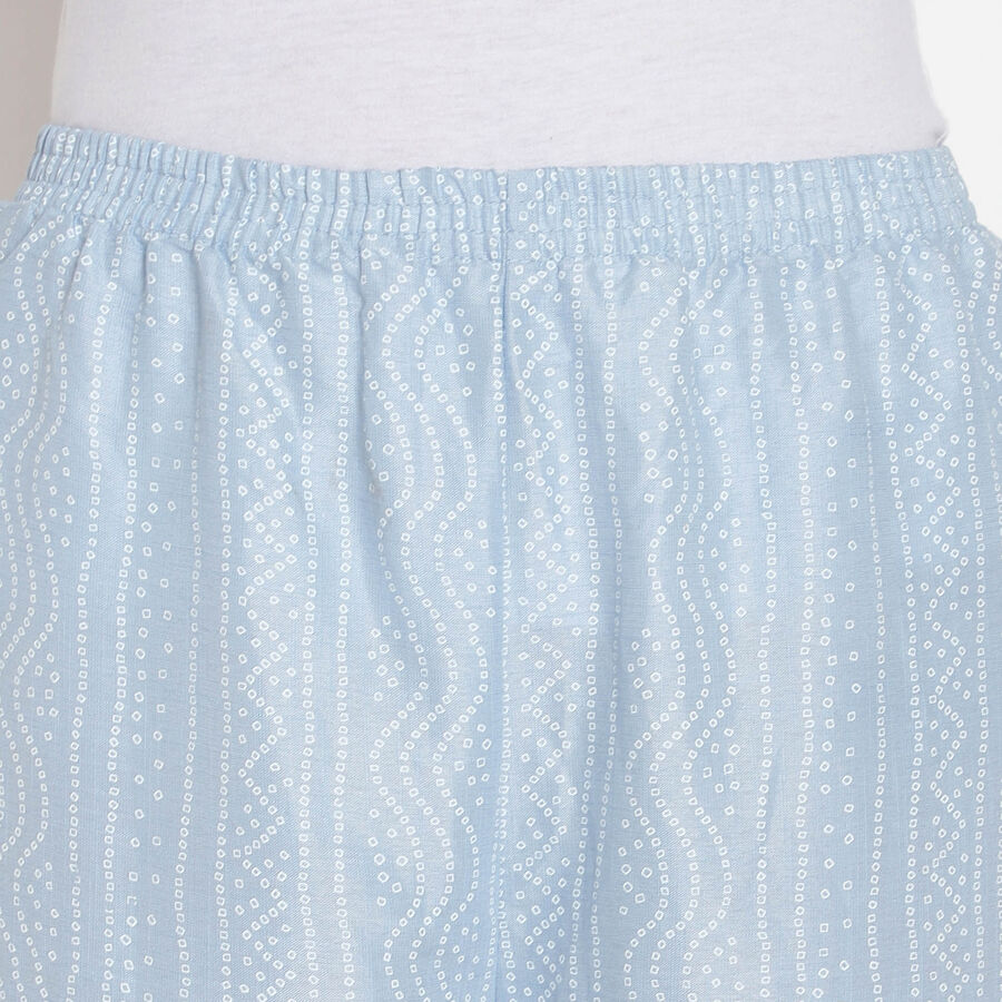 Printed Palazzo, Light Blue, large image number null