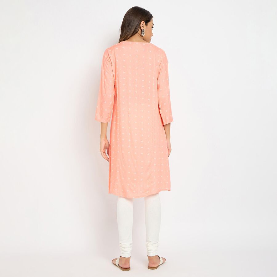 Ladies' Kurta, Peach, large image number null