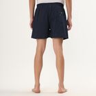 Men's Dark Navy Cotton Printed Boxer, Dark Blue, small image number null