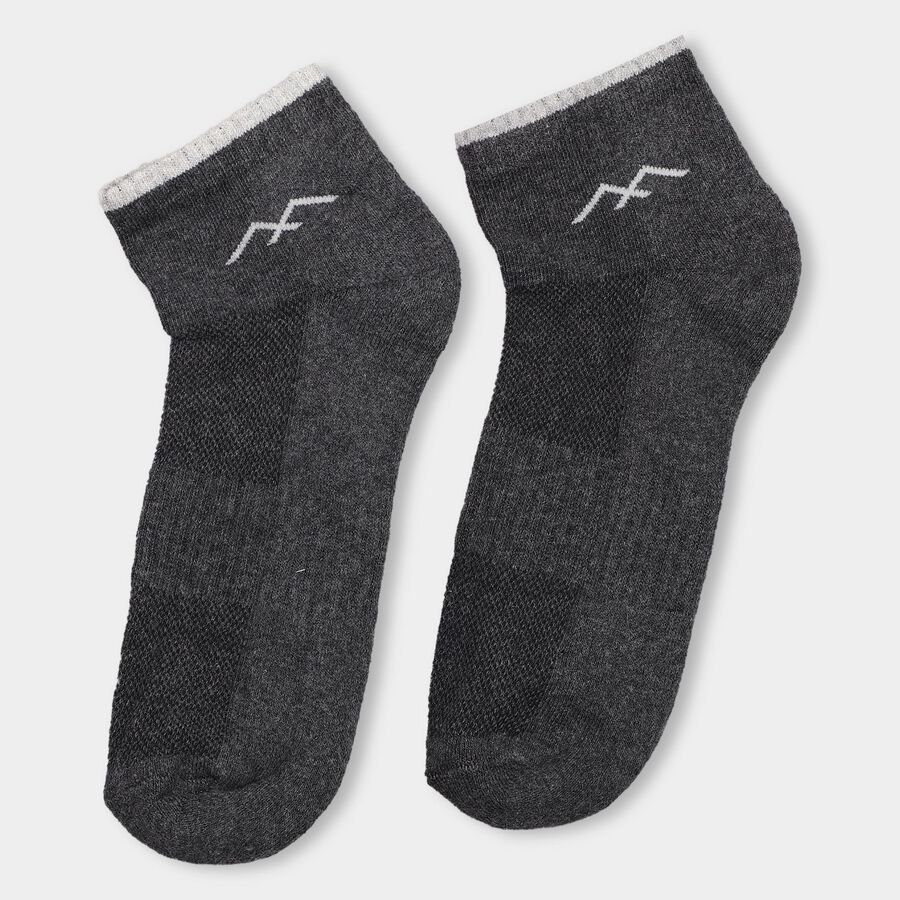 Men's Socks (Pack of 3), Navy Blue, large image number null
