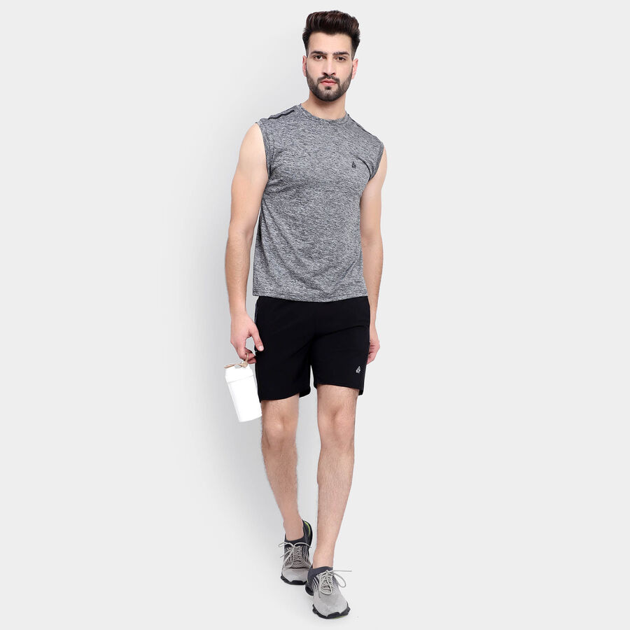 Cut & Sew Active Bermuda, काला, large image number null