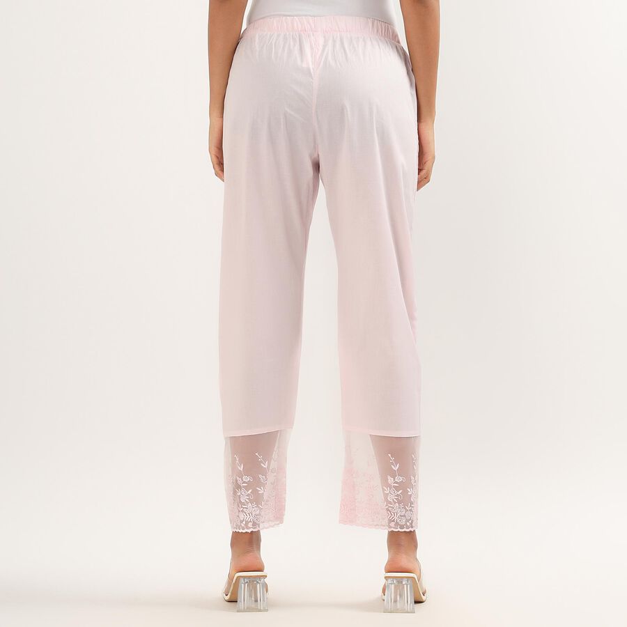 Ladies' 100% Cotton Palazzos, गुलाबी, large image number null