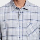 Men's 100% Cotton Casual Shirt, Light Blue, small image number null